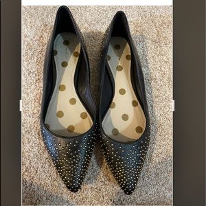 NWOB Boden Studded Leather Flats Size 40.